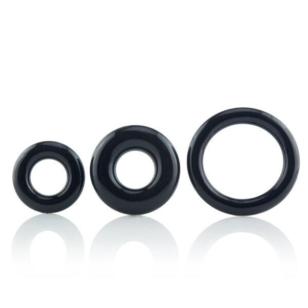 RNGO-3P-101x1.jpg Screaming O RingO x3 Cock Rings Black - Image 1