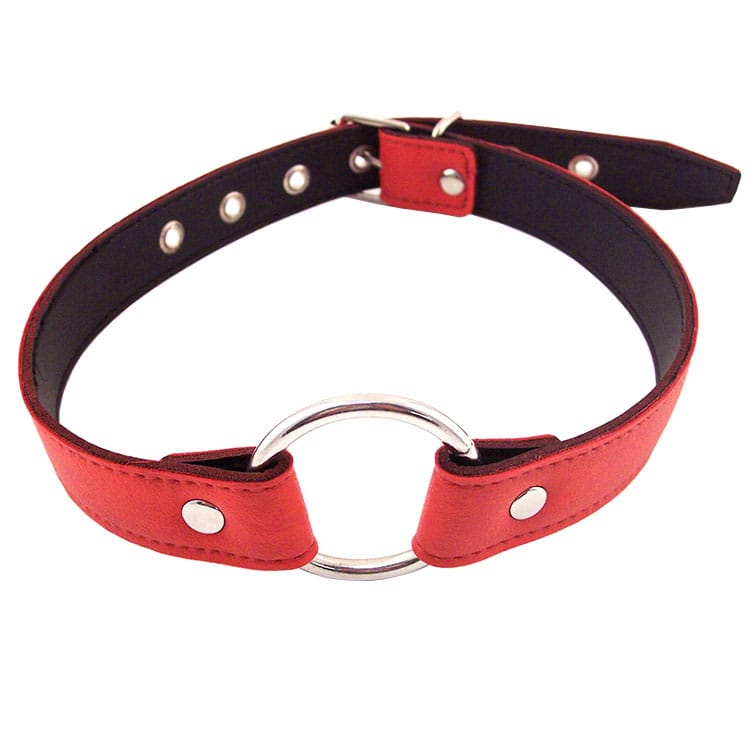 ROR1014RDx1.jpg Rouge Garments O Ring Gag Red - Image 1