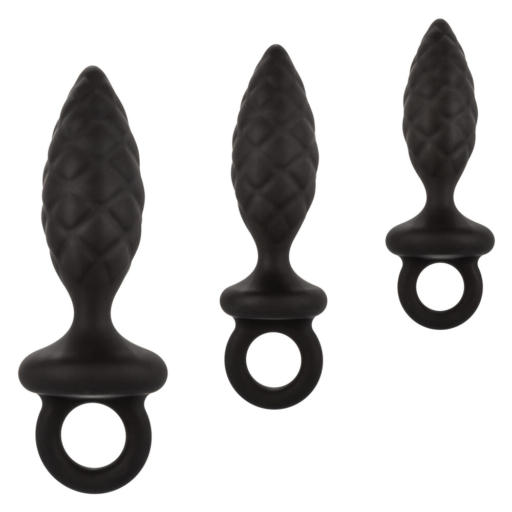 SE-0410-15-2x1.jpg 3 Piece Silicone Anal Probe Kit - Image 1