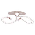 Sex and Mischief Collar with Nipple Clamps - Image 2