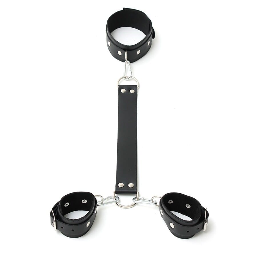 r646x1.jpg Leather Neck And Wrist Cuffs - Image 1