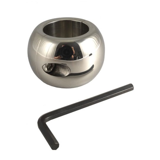 r7757x1.jpg Donut Stainless Steel Ballstretcher 4cm - Image 1