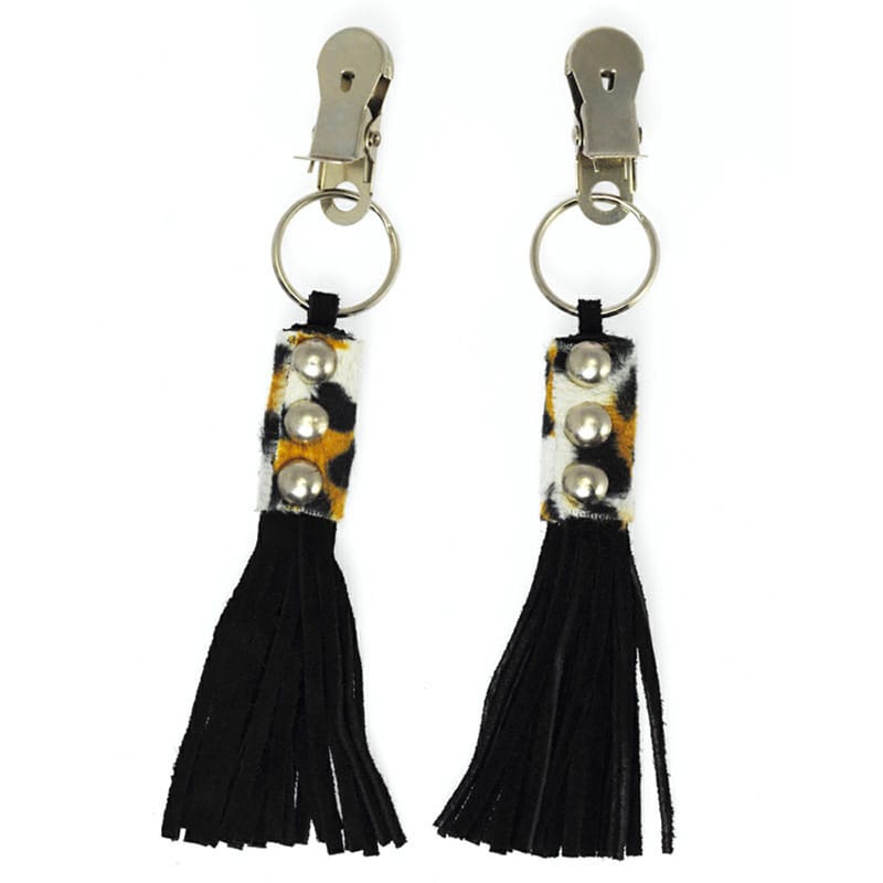 r933x1.jpg Nipple Clamps With Animal Print - Image 1